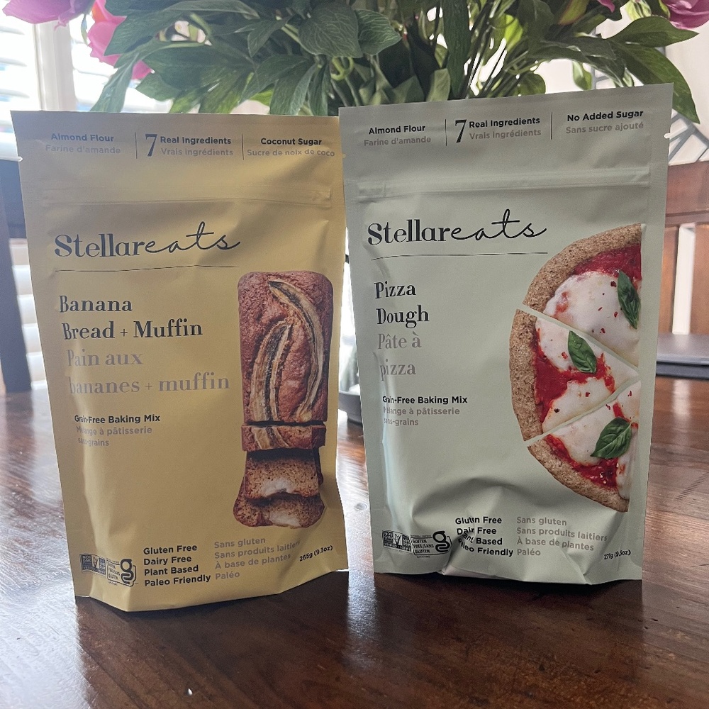 Stellar eats & The Jilly Box Banana bread-muffin & Pizza Dough Mix